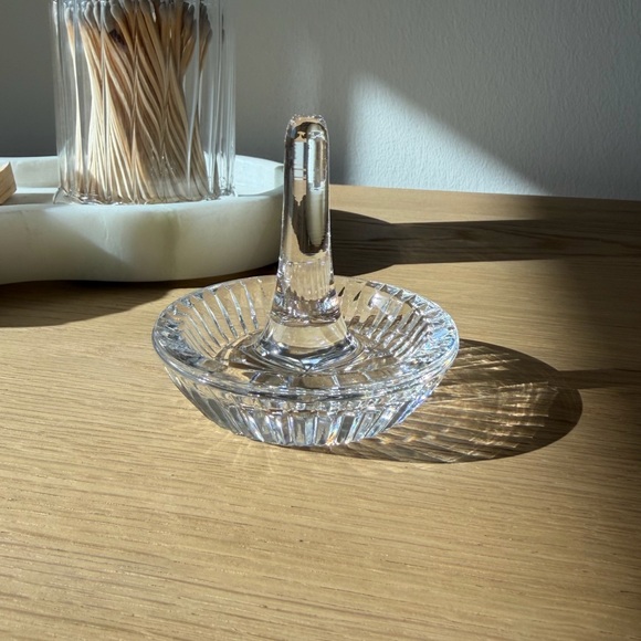 Waterford Clear Crystal Ring Stack Holder - Picture 4 of 7